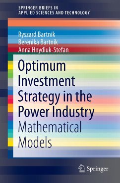 Optimum Investment Strategy in the Power Industry - Bartnik, Ryszard;Bartnik, Berenika;Hnydiuk-Stefan, Anna