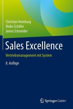 Sales Excellence - Homburg, Christian;Schäfer, Heiko;Schneider, Janna