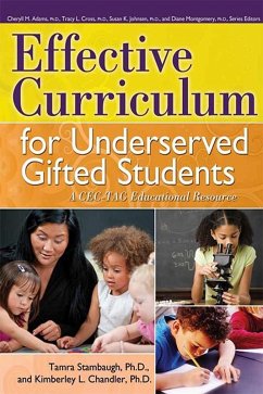 Cover Effective Curriculum for Underserved Gifted Students (eBook, ePUB)