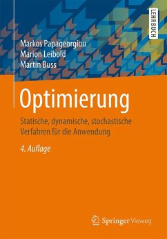 Optimierung (eBook, PDF) - Papageorgiou, Markos; Leibold, Marion; Buss, Martin