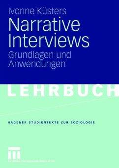 Narrative Interviews (eBook, PDF) - Küsters, Ivonne