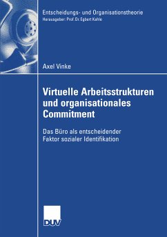 Virtuelle Arbeitsstrukturen und organisationales Commitment (eBook, PDF) - Vinke, Axel