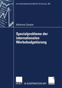 Spezialprobleme der internationalen Werbebudgetierung (eBook, PDF) - Cansier, Adrienne