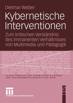 Kybernetische Interventionen (eBook, PDF) - Weber, Dietmar