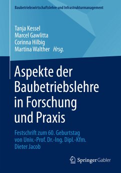 Aspekte der Baubetriebslehre in Forschung und Praxis (eBook, PDF)