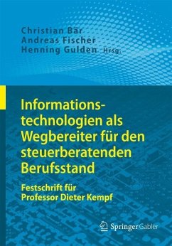 Cover Informationstechnologien als Wegbereiter für den steuerberatenden Berufsstand (eBook, PDF)