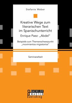 Cover Kreative Wege zum literarischen Text im Spanischunterricht: Enrique Paez: 