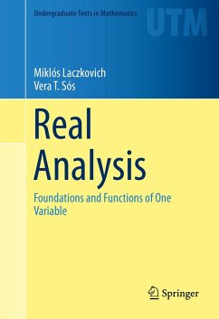 Real Analysis (eBook, PDF) - Laczkovich, Miklós; Sós, Vera T.