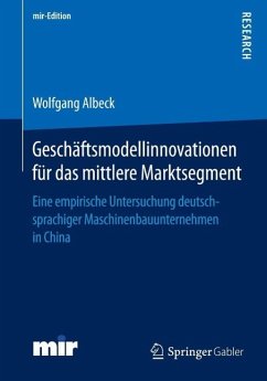 Cover Geschäftsmodellinnovationen für das mittlere Marktsegment (eBook, PDF)