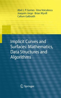 Implicit Curves and Surfaces: Mathematics, Data Structures and Algorithms (eBook, PDF) - Gomes, Abel; Voiculescu, Irina; Jorge, Joaquim; Wyvill, Brian; Galbraith, Callum