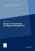 Essays on Purchasing and Supply Management (eBook, PDF)