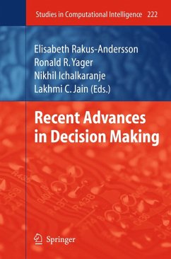 Recent Advances in Decision Making (eBook, PDF)