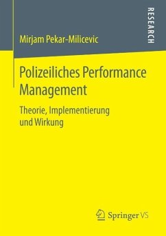 Polizeiliches Performance Management (eBook, PDF) - Pekar-Milicevic, Mirjam