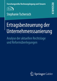 Ertragsbesteuerung der Unternehmenssanierung (eBook, PDF) - Tschersich, Stephanie