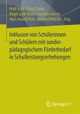 Inklusion von Schülerinnen und Schülern mit sonderpädagogischem Förderbedarf in Schulleistungserhebungen (eBook, PDF)