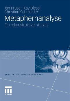Metaphernanalyse (eBook, PDF) - Kruse, Jan; Biesel, Kay; Schmieder, Christian