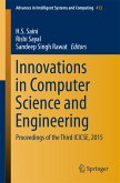 Innovations in Computer Science and Engineering (eBook, PDF)
