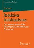 Reduktiver Individualismus (eBook, PDF)