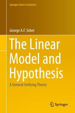 The Linear Model and Hypothesis (eBook, PDF) - Seber, George