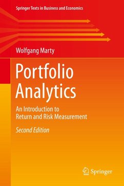 Portfolio Analytics (eBook, PDF) - Marty, Wolfgang