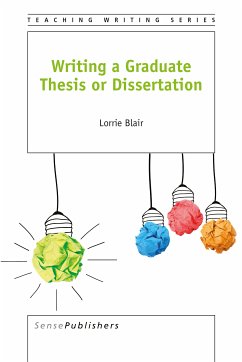 Writing a Graduate Thesis or Dissertation (eBook, PDF)