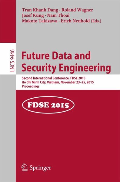 Future Data and Security Engineering (eBook, PDF) Future Data and Security Engineering (eBook, PDF)