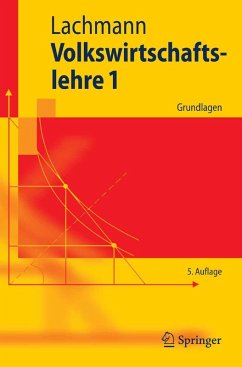 Volkswirtschaftslehre 1 (eBook, PDF) - Lachmann, Werner