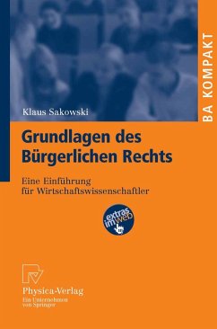 Cover Grundlagen des Bürgerlichen Rechts (eBook, PDF)
