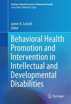 Behavioral Health Promotion and Intervention in Intellectual and Developmental Disabilities (eBook, PDF)