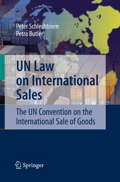UN Law on International Sales (eBook, PDF) - Schlechtriem, Peter; Butler, Petra