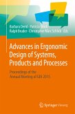 Advances in Ergonomic Design of Systems, Products and Processes (eBook, PDF)