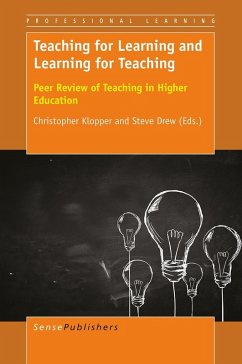 Teaching for Learning and Learning for Teaching (eBook, PDF)
