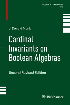 Cardinal Invariants on Boolean Algebras (eBook, PDF) - Monk, J. Donald