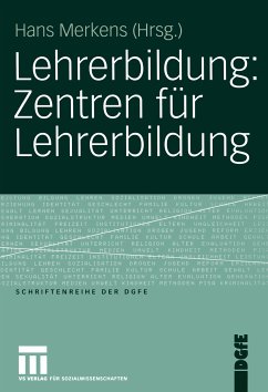 Lehrerbildung: Zentren für Lehrerbildung (eBook, PDF)