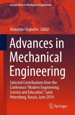 Advances in Mechanical Engineering (eBook, PDF)