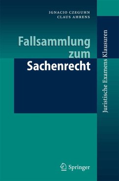 Cover Fallsammlung zum Sachenrecht (eBook, PDF)