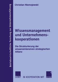 Wissensmanagement und Unternehmenskooperationen (eBook, PDF) - Niemojewski, Christian