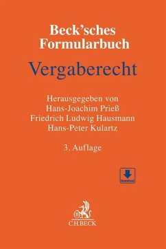 Beck'sches Formularbuch Vergaberecht