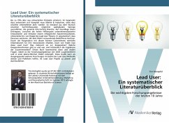 Lead User: Ein systematischer Literaturüberblick - Holzapfel, Tim