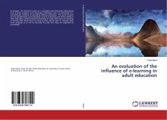 An evaluation of the influence of e-learning in adult education