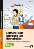 Einfache Texte schreiben und überarbeiten