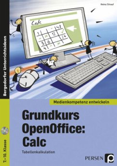 Grundkurs OpenOffice: Calc, m. 1 CD-ROM - Strauf, Heinz