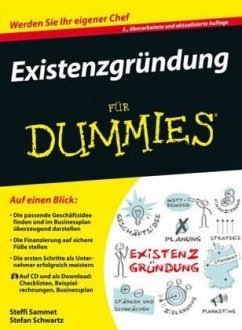 Existenzgründung für Dummies, m. CD-ROM - Sammet, Stefanie;Schwartz, Stefan