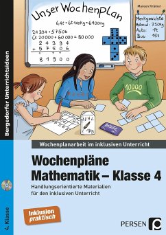 Wochenpläne Mathematik - Klasse 4 - Krämer, Mareen