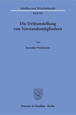 Cover Die Drittanstellung von Vorstandsmitgliedern