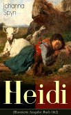 Heidi (Illustrierte Ausgabe: Buch 1&2) (eBook, ePUB)