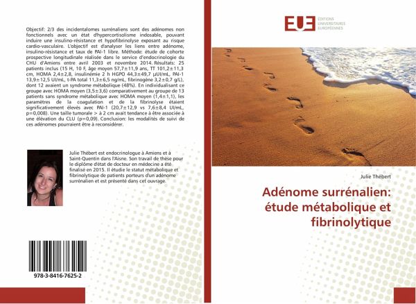 Adénome surrénalien: étude métabolique et fibrinolytique Adénome surrénalien: étude métabolique et fibrinolytique