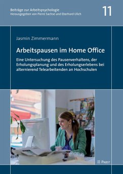 Arbeitspausen im Home Office (eBook, PDF) - Jasmin; Zimmermann