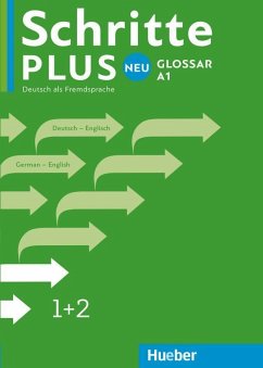 Schritte plus Neu 1+2 A1 Glossar Deutsch-Englisch - Glossary German-English