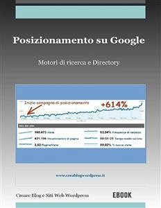 Posizionamento su Google: motori di ricerca e Directory (eBook, ePUB) - Un Blog E Siti Web Wordpress, Creare
